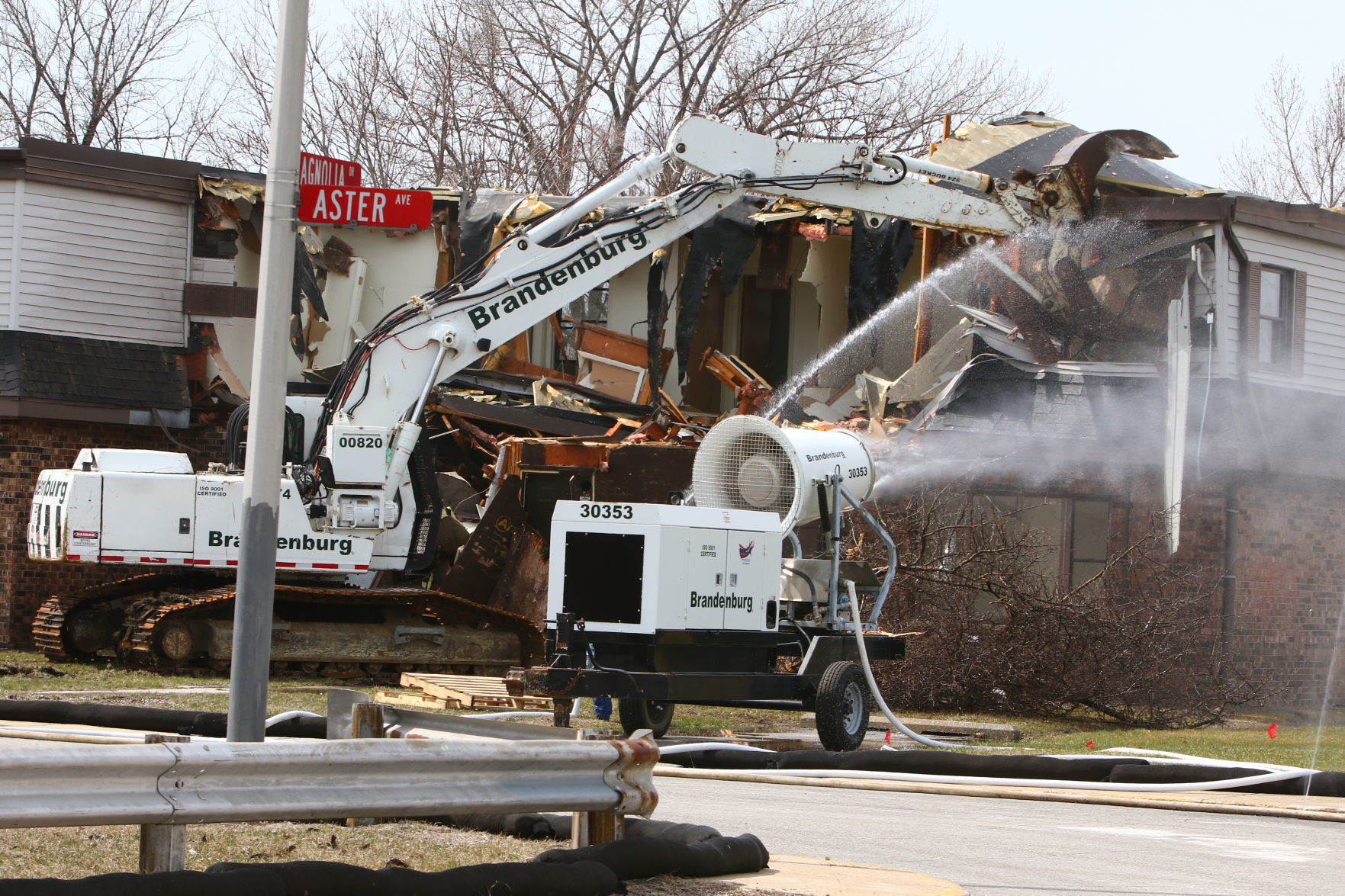 Demolition begins on West Calumet Housing Complex